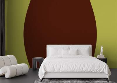 abstract background filled with two colours. Wall mural