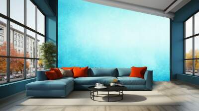 Beautiful original background image in a wide format in light blue tones of the surface with the texture of ice or stone. Wall mural