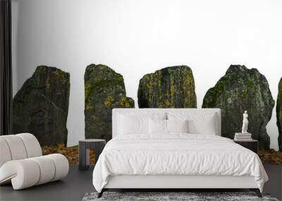 isolated stone monument Wall mural