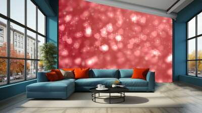 abstract colored background with blur bokeh Wall mural