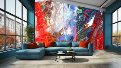 Abstract on Canvas Wall mural