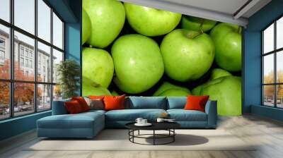 green apples Wall mural