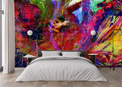 Oil painting Wall mural