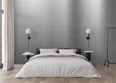 Brushed Metal Steel Gradient Texture Wall mural