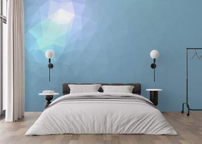 Geometric Polygon Background Wall mural