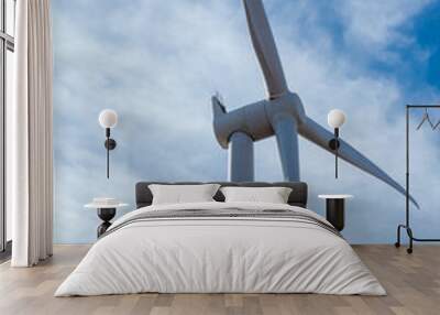 Windmill energy in the sky Wall mural