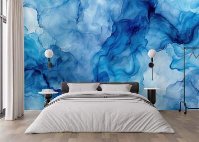 abrast blue pattern texture background Wall mural