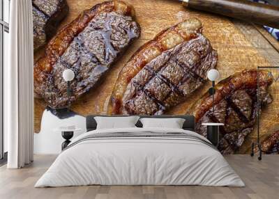 Grilled picanha, traditional Brazilian cut! Wall mural