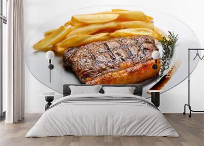 Picanha with fries Wall mural