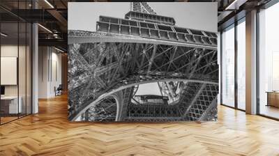 Eiffel tower in the summer Wall mural