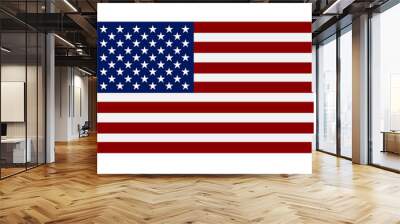 American flag Wall mural