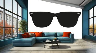 Sunglasses icon Wall mural