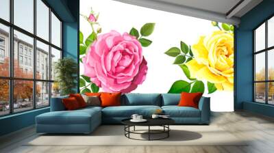 Lovely rose flower Wall mural