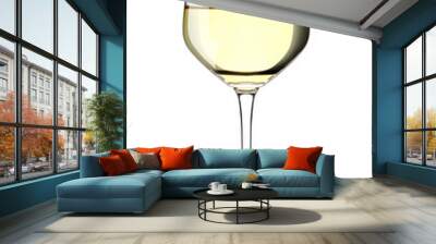 A glass of white wine Wall mural