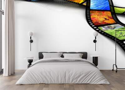 Film with images Wall mural