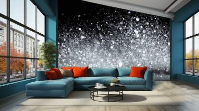 Sparkling glittering lights abstract background Wall mural