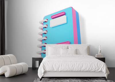 Book icon 3D png Wall mural