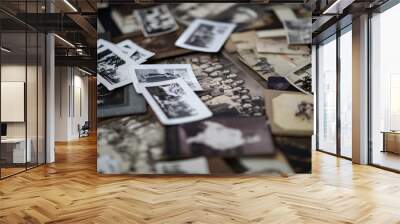 100 year old photographs Wall mural