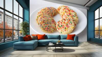 cookies with sprinkles Wall mural