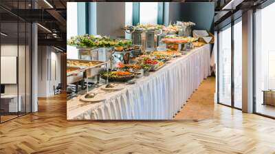 catering wedding buffet for events  Wall mural