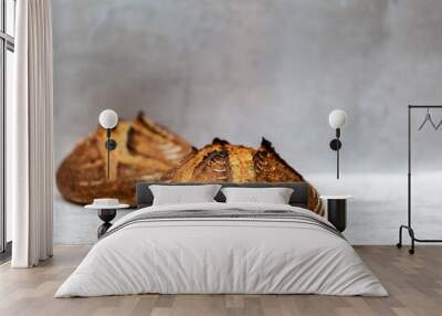 Freshly Baked Loaves of Sourdough Bread Wall mural