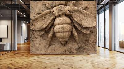 Vatican Barberini Bee Bas Relief Wall mural