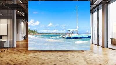 Vacation in Dominican Republic Wall mural