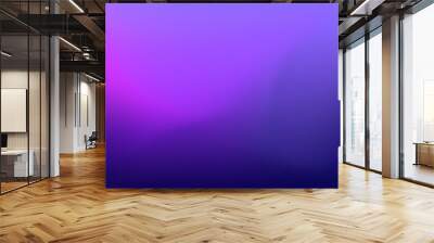 Abstract Beautiful wave background. Blurred deep purple pink and blue color gradient backdrop. Vector illustration for your graphic design, banner, poster, card, wallpaper  or website Wall mural