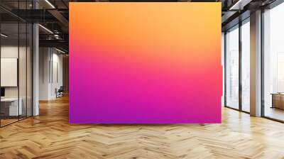 Abstract Blurred orange magenta purple yellow background. Soft gradient backdrop with place for text. Vector illustration for your graphic design, banner, poster, website Wall mural