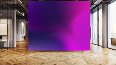 Beautiful magenta and purple gradient background. Abstract Blurred pink violet colorful backdrop. Vector illustration for your graphic design, banner, poster, card or website Wall mural