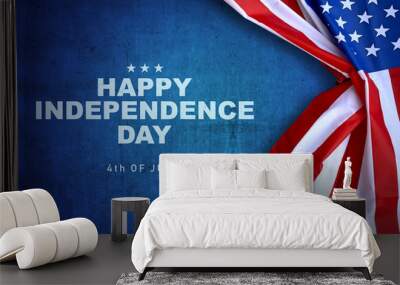 happy independence day Wall mural