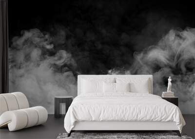 White smoke Wall mural