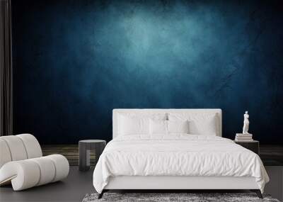 Dark blue texture background
 Wall mural