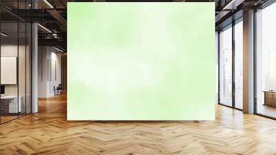 Background light green watercolor blurred gradient Wall mural