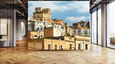 Buildings in Oran, a major city in Algeria Wall mural