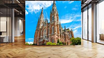 Cathedral of the Immaculate Conception in La Plata, Argentina Wall mural