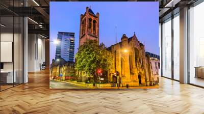 Leeds Cathedral in England Wall mural