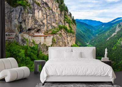 Sumela Monastery in Trabzon Province of Turkey Wall mural