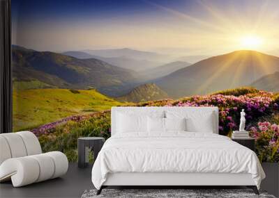 mountain landscape Wall mural