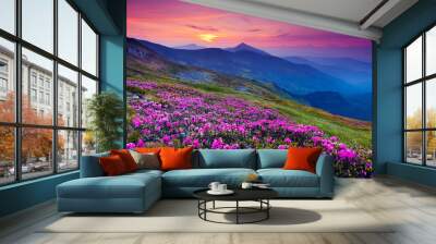 mountain landscape Wall mural