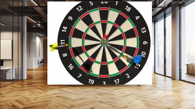 Darts on Target Wall mural