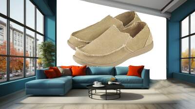 mens loafers Wall mural