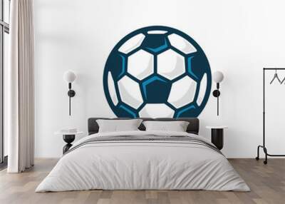 Soccer ball vector Wall mural