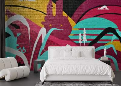 wall art of Edmond Wall mural