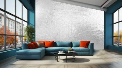 Silver foil texture   Wall mural