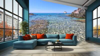 Sardinia beach sea Wall mural