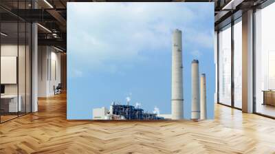 electric power plant Wall mural