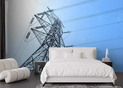 electricity tower Wall mural