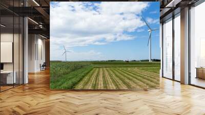 Wind turbine power generator Wall mural