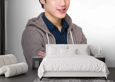 Young asian male Wall mural